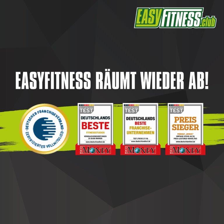 Neue Auszeichnungen für EASYFITNESS bodyLIFE Medien GmbH