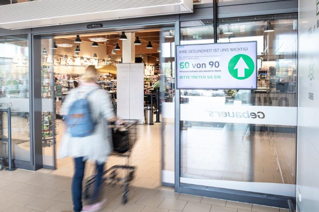 Wanzl_EDEKA Gebauer__inlasskontrolle