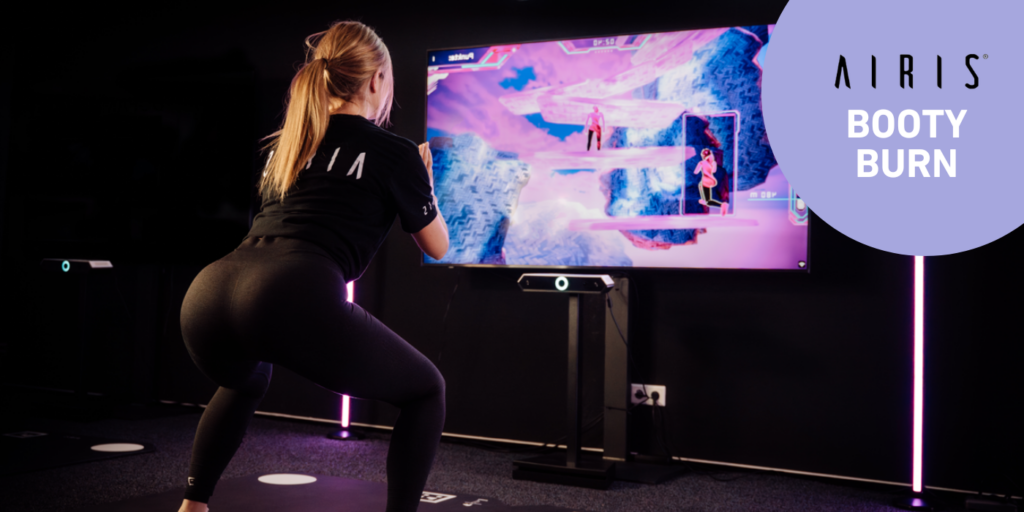 BootyBurn by AIRIS: Das Po-Workout, das Gaming ins Studio bringt